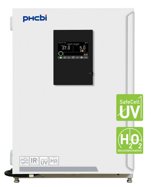 Inkubator CO2 PHCbi MCO-173AICUVH-PE – widok po otwarciu